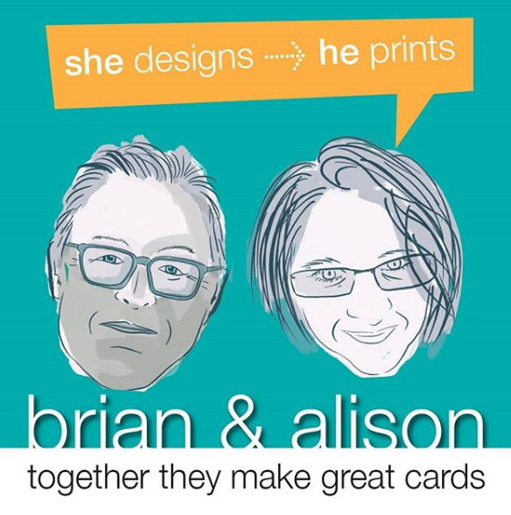 Alison & Brian Watson | He Designs, She Prints